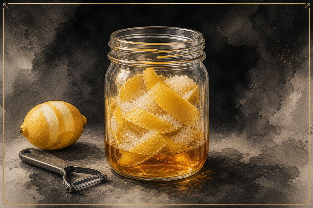 Lemon Oleo-Saccharum